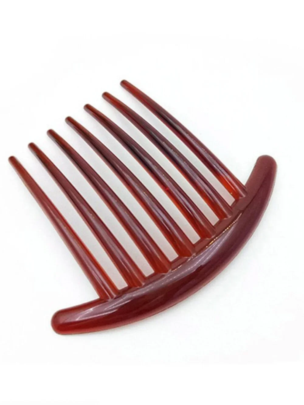 Women's French Twist Combs Plastic Side Hair Comb with Seven Tooth - Set of 6 (3